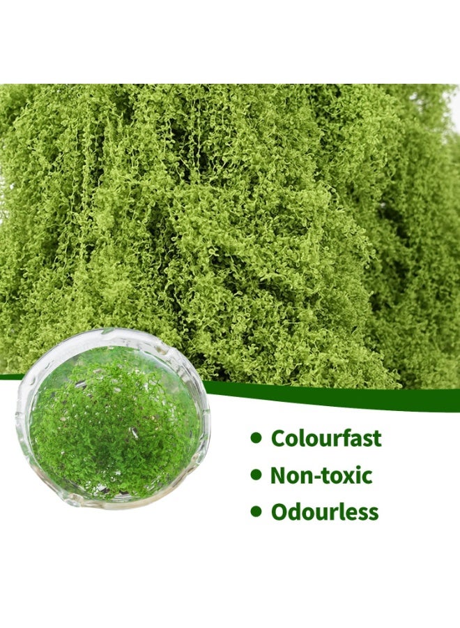 OSHIMA Artificial Moss Fake Green Grass, Faux Moss Decorative Artificial Plants, Artificial Plants Decoration, DIY Green Crafts, Wedding Decoration, Wall, Nativity, Nativity Scene - Image 3